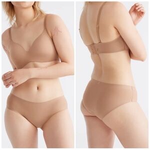 Knix Leakproof Bikini Ultra – Warm Sand & Dark Teal – Size XXXL